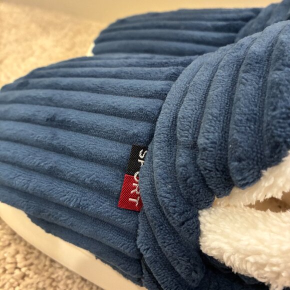 NWOT Cloud Cozy Fashion Slippers Shoes Blue - Picture 7 of 9